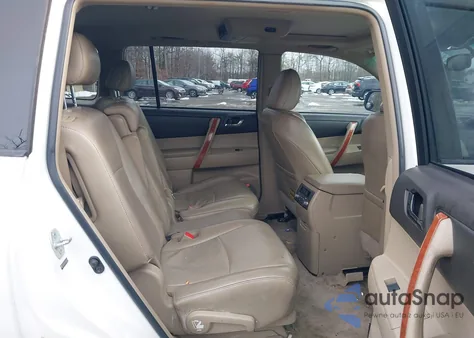 2010 Toyota Highlander Limited V6 z USA, uszkodzony, nr VIN 5TDDK3EH3AS038784